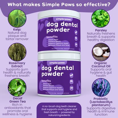 SimplePaws - Dog Dental Powder